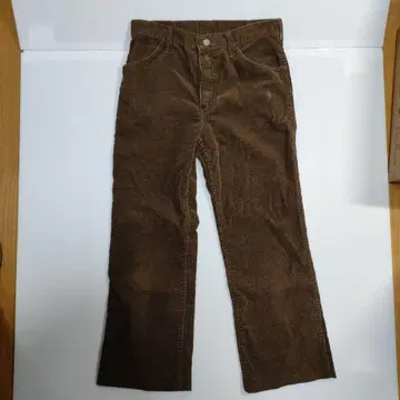 랭글러 브라운 코듀로이 팬츠 30x32 USA제