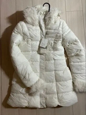 화이트 다운 자켓 S 사이즈