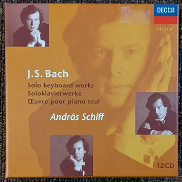 안드라스 쉬프: 솔로 키보드 웍스 독일 12CD BOX