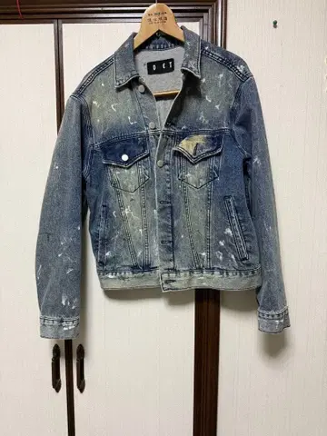 SOME/IT 데미지 가공 데님 자켓 L