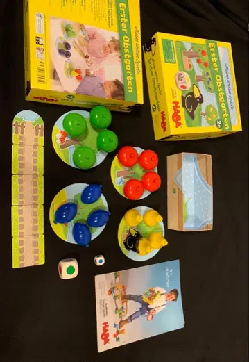 하바 HABA 첫 게임 과수원 크리스마스 선물로