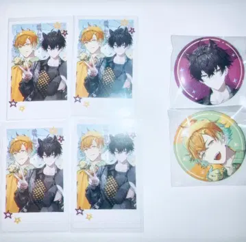 외출 Oriens 사에키 잇테츠 우사미 리토 캔뱃지 폴라로이드