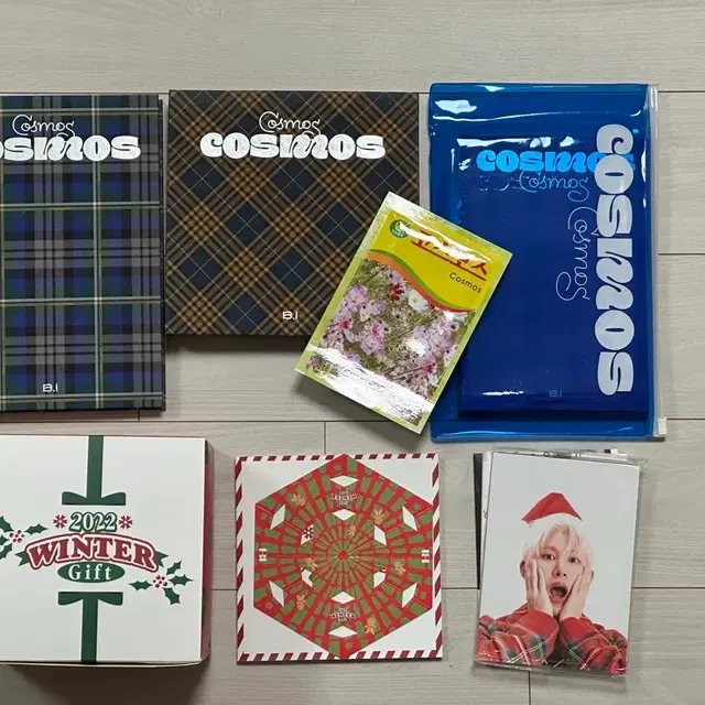 B.I 비아이 김한빈 앨범굿즈 (코스모스 앨범 3종/2022 윈터 기프트
