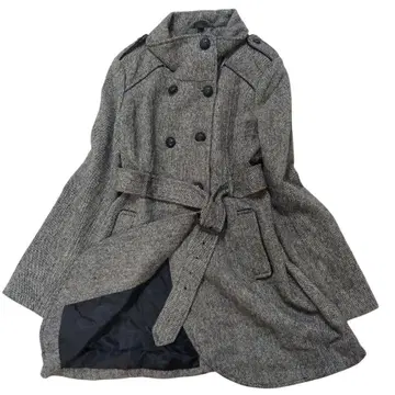 GUESS 그레이 피 코트 L 사이즈