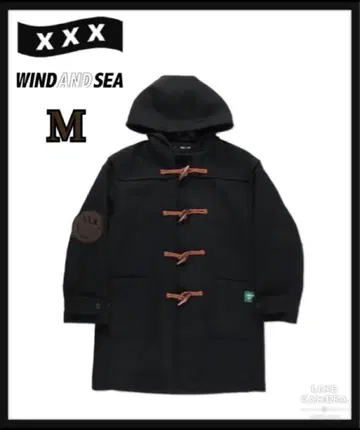 [택 포함 새상품] 갓 셀렉션 윈드앤씨 콜라보 더플 코트 레어