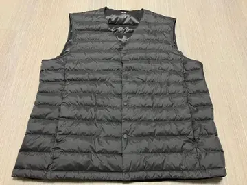 [ 시착만 한 상품 ] 유니클로 다운 베스트 멜란지 그레이 XL