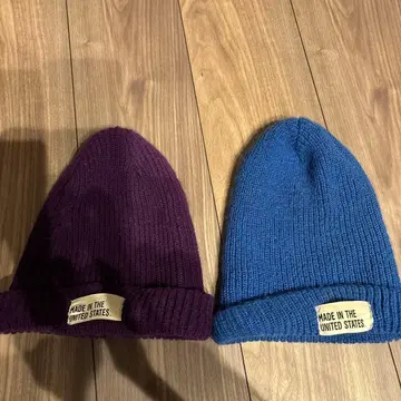 BEAUTY & YOUTH 니트 모자 2색 세트