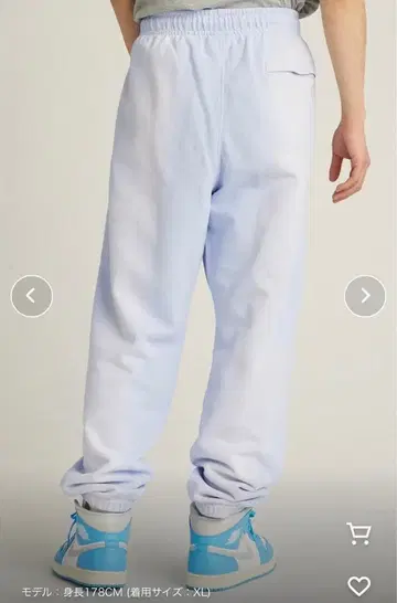 조던 플라이트 맨투맨 남성 바지