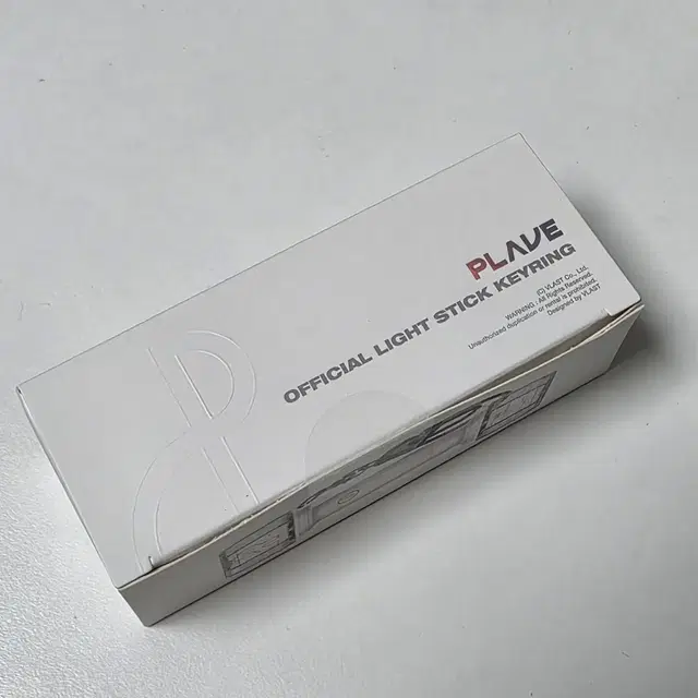플레이브 응원봉 키링