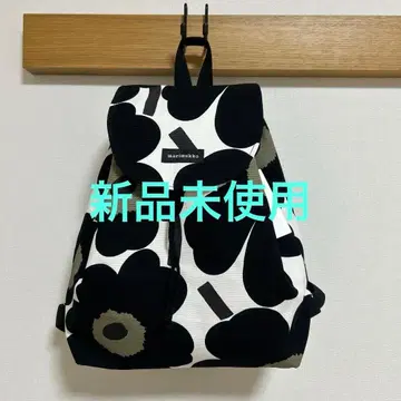 마리메꼬 백팩 미사용 새상품 택 포함 우니꼬 패턴