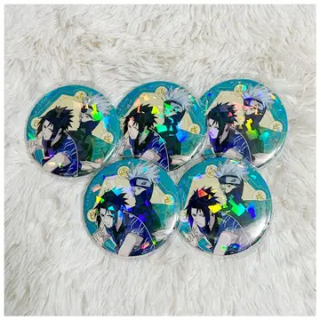 NARUTO 사스케 카카시 캔뱃지 5개 세트