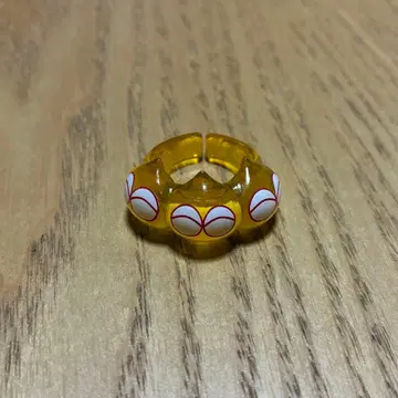 가챠가챠  반지 노란  반지