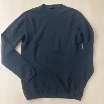 COMME CA DU MODE 네이비 크루넥 스웨터