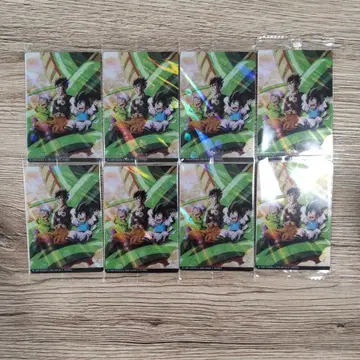 이타쟈가 드래곤볼 8 손오공 & 손오천 & 트렁크 8장 세트