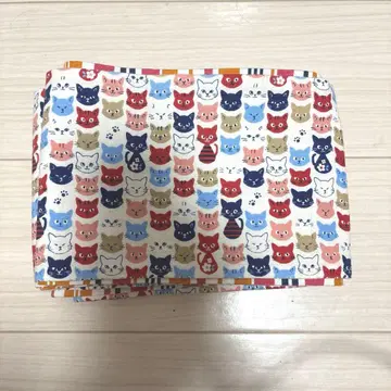 반폭 오비 고양이 패턴