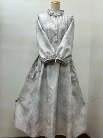 기모노 리메이크  원피스 앞 버튼 L L 사이즈