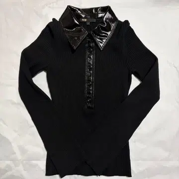 maje 마제 가죽 니트