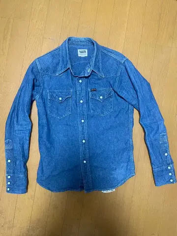 페로우즈 9온스 린넨 혼방 샴브레이 웨스턴 셔츠