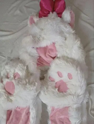 디즈니 마리 팬캡 머플러