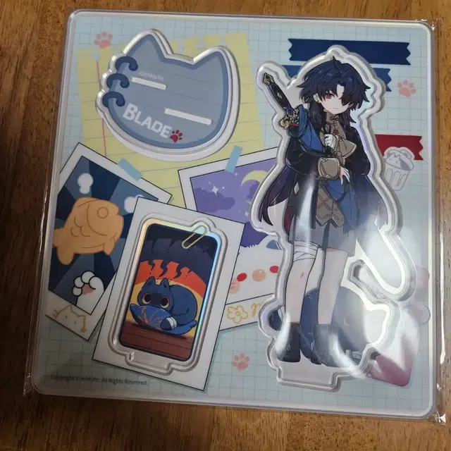 붕괴 스타레일 붕스 블레이드 고양이 아크릴 스탠드