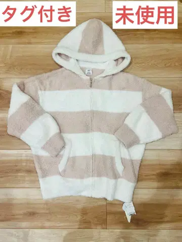 [ 미사용 택 포함 ] 젤라또피케 2 보더 후드티 핑크