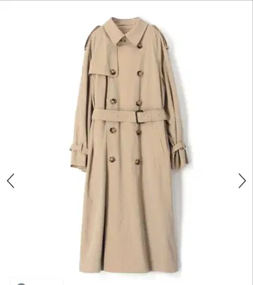 Tomorrow land 트렌치코트 더블 브레스트