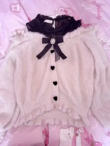 LIZLISA 레이어드 스타일 어깨 트임 니트