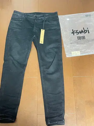 ksubi 블랙 슬림핏 데님 34사이즈