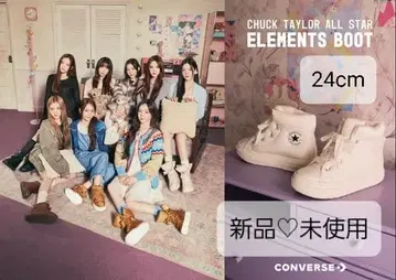 미사용 새상품 컨버스 하이컷 스니커즈 척테일러 엘레멘츠 부츠