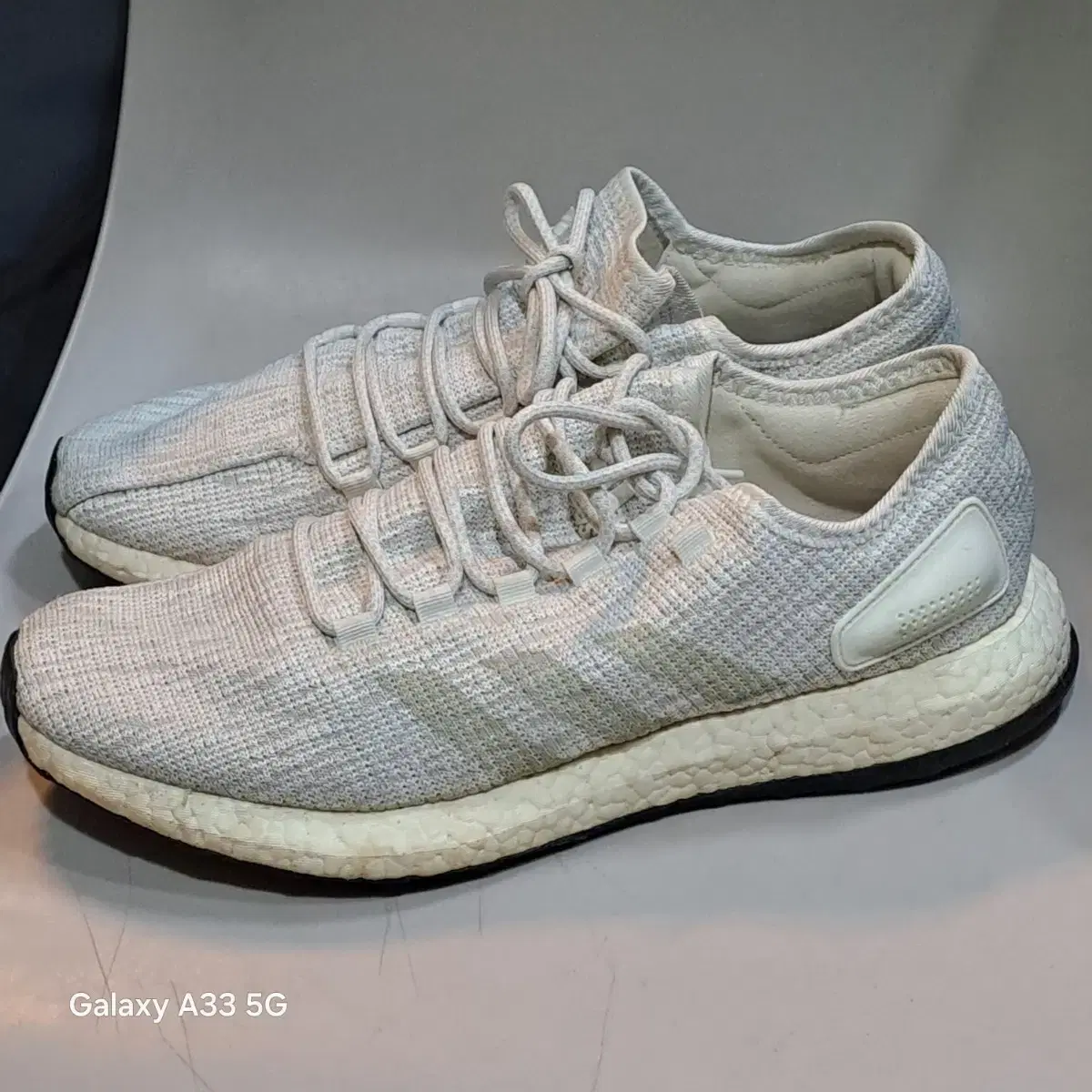 Adidas Pureboost White Sneakers 285mm