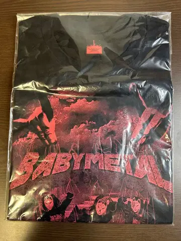 BABYMETAL THE ONE TEE 2025 한정판 T셔츠 미개봉