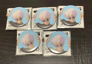 주술회전전 고죠 사토루 회옥옥절 캔뱃지 고죠 사토루 5개 세트