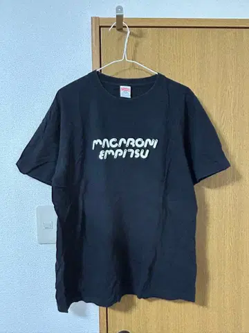 마카로니 연필 T셔츠 블랙