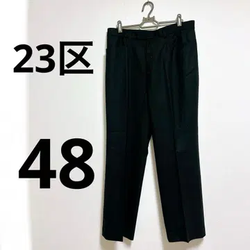 블랙 슬랙스 23구 [ 48 ] 빅 사이즈 온워드 여성용 블랙