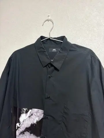 HARE 블랙 반팔 셔츠 S 사이즈