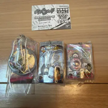 요괴워치 가챠가챠 미니어처 패키지 컬렉션 3개 세트