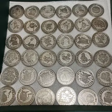 포켓몬 배틀 코인 POKEMON 110개 세트