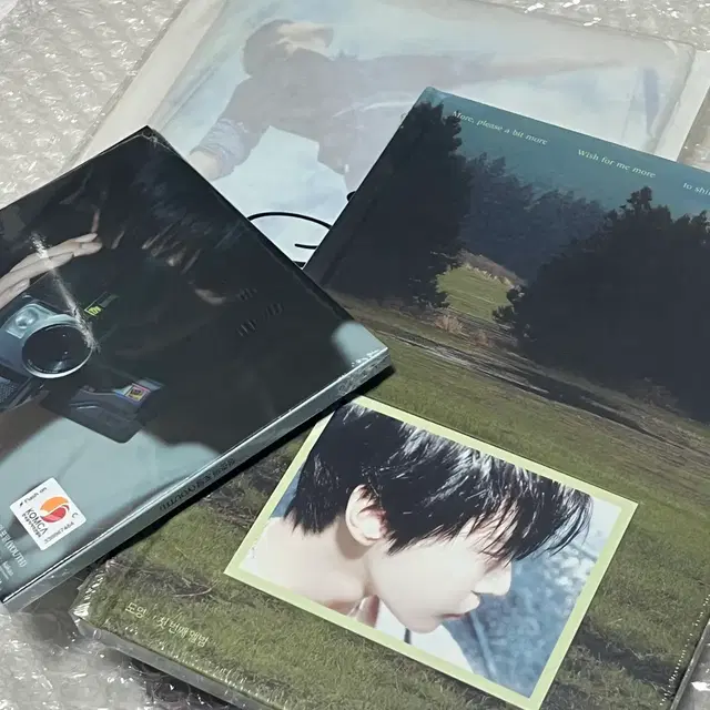 미개봉)일괄)도영 청춘의 포말 앨범 새봄 버전, 디지팩, 소어 앨범