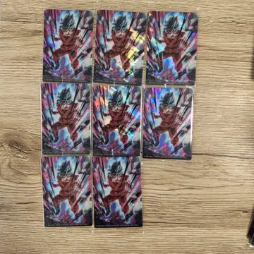 이타쟈가 드래곤볼 8 카드 손오공 레어 R 8장 세트