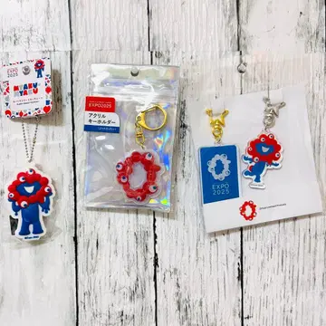 [미야쿠미야쿠] 페어 아크릴 키링 &  & 3D 러버 마스코트