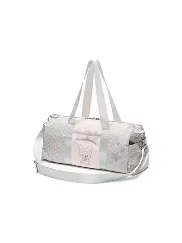 Hugyourskin 리락쿠마 도트 무늬 보스턴 백