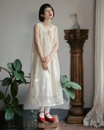 songforest 화이트 원피스 포멀