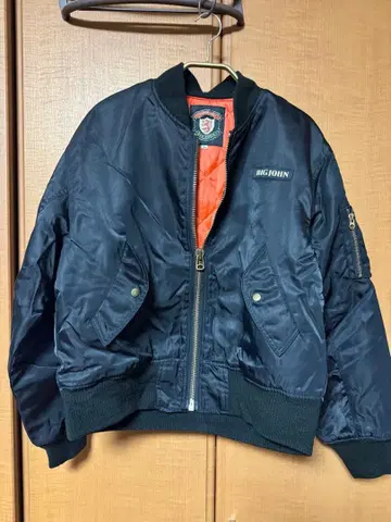BIG JOHN MA-1 자켓 네이비 LL