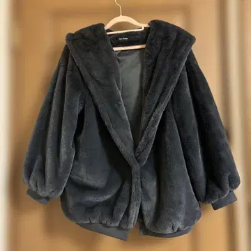 non-hedge 인조 모피 자켓