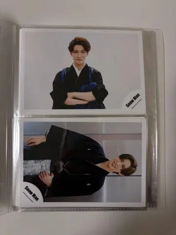 [ 새상품급 ] Snow Man 메구로 렌 와타나베 쇼타 37장 세트