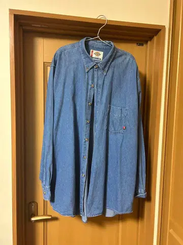 디키즈 데님 셔츠 사이즈 2XL 블루
