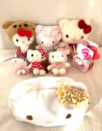 헬로키티 봉제 인형 묶음 판매
