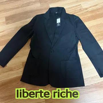 liberte riche 블랙 테일러드 자켓 XLw 사이즈 택 포함