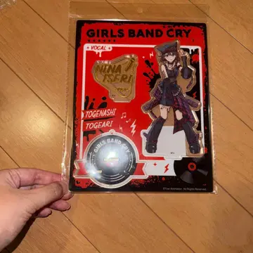 걸즈 밴드 크라이 중국 한정판 팝업 아크릴 스탠드 이세리 니나