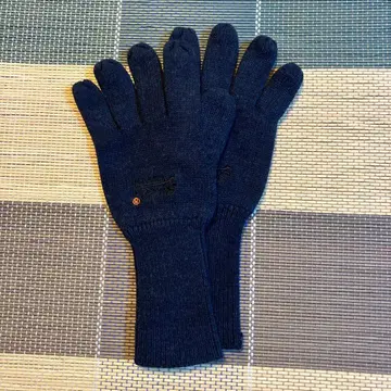 Superdry 니트 장갑 네이비